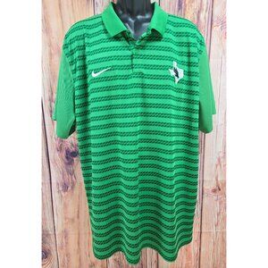 North Texas Mean Green Nike Dri-Fit Green Polo Shirt XXL